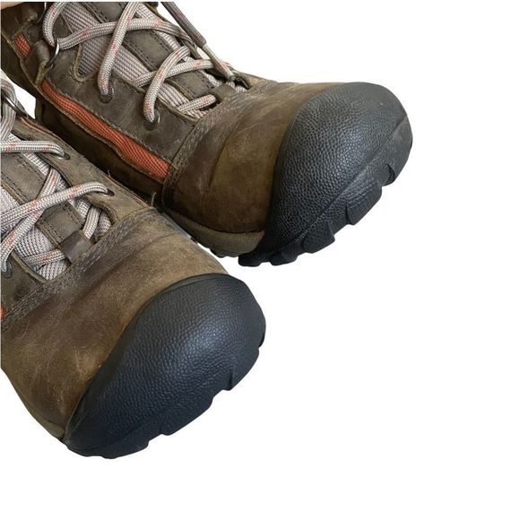 KEEN Hoodoo High Lace Up Waterproof Winter Snow Boot Brown Slate Black 7 - Picture 7 of 10